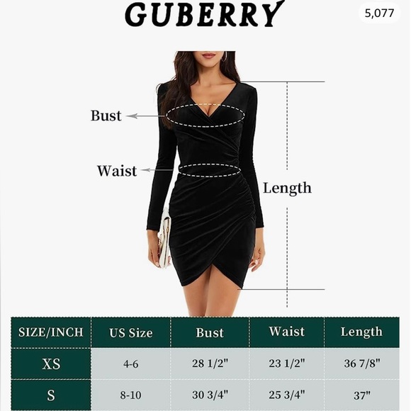 Guberry Emerald Mini Dress (Small) - Picture 8 of 9
